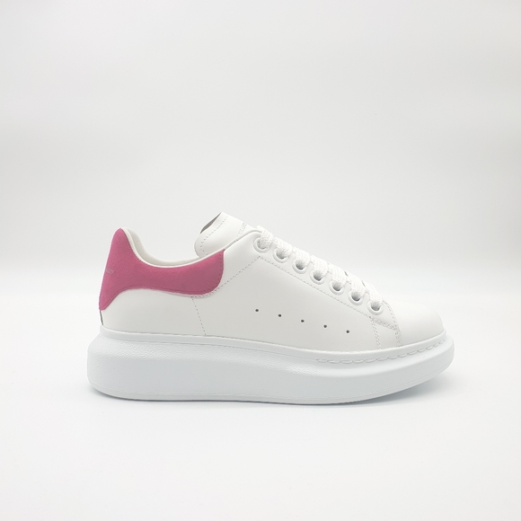 Alexander McQueen Shoes - Alexander McQueen Oversized Sneakers - White/Red